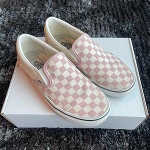 Vans Checkerboard Slip Ons